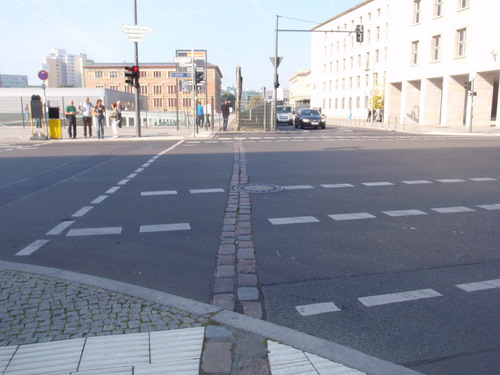 The Berlin Wall.